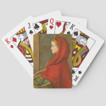 Red Riding Hood (por John Everett Millais)