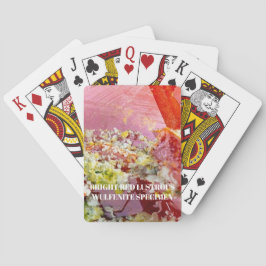 Baralho Red Wulfenite Crystal