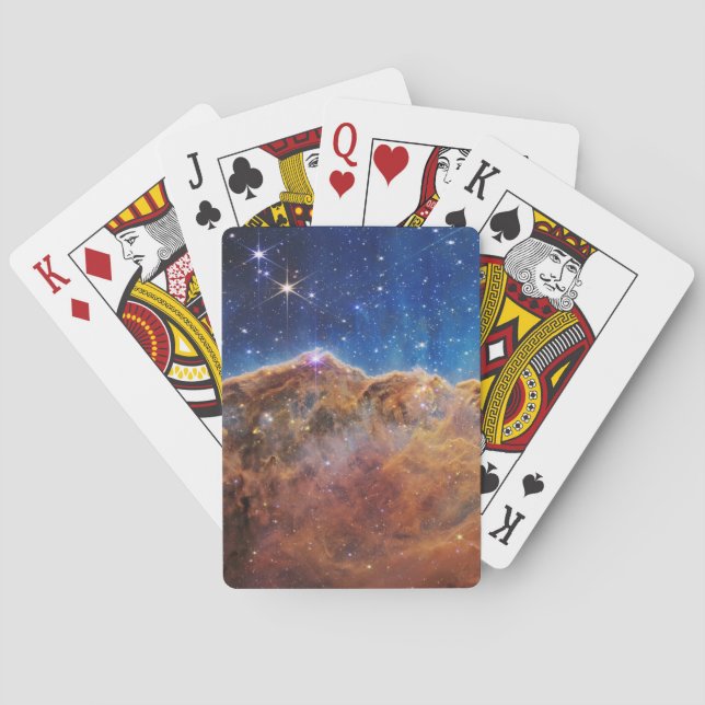 Baralho Região Inaugural Ngc 3324 Na Nebulosa De Carina. (Verso)