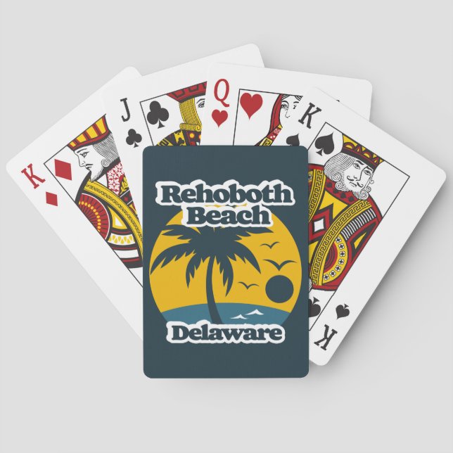 Baralho Rehoboth Beach Delaware (Verso)