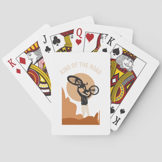 Baralho Rei Do Mundo - Legal na bicicleta (Verso)