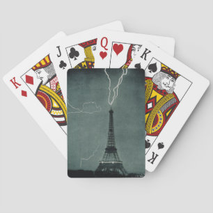 Baralho Relâmpago em choque com a Torre Eiffel