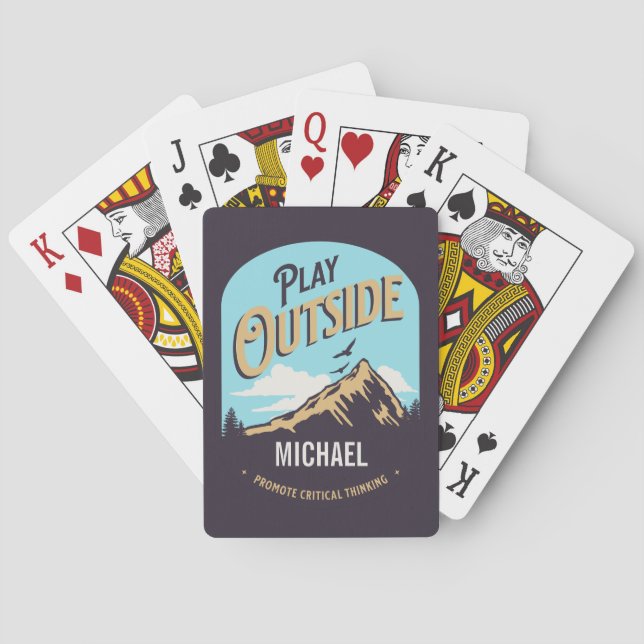 Baralho Reproduzir Pensamento Crítico Promocional Externo (Verso)