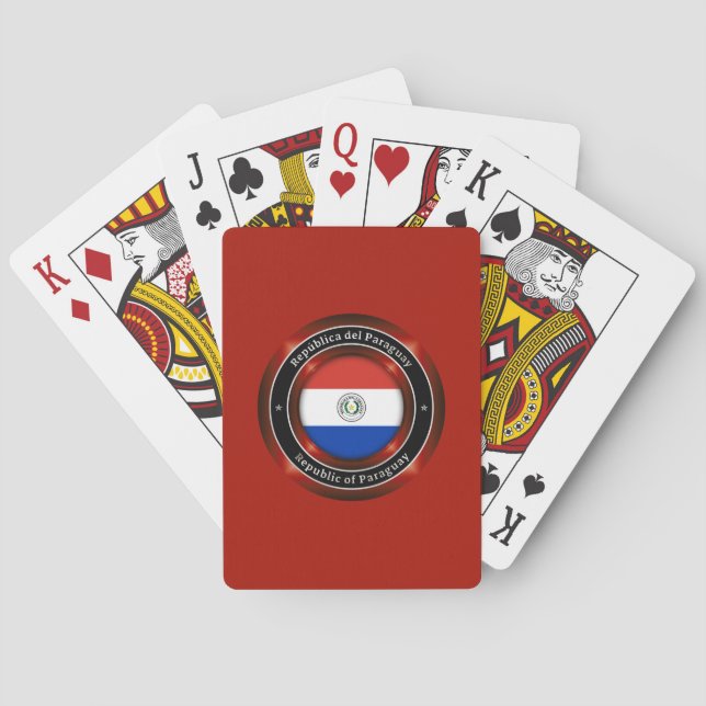 Baralho República do Paraguai (Verso)