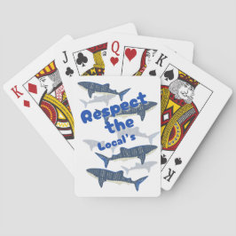 BARALHO RESPEITE OS LOCAIS, A FAMÍLIA DE SHARK NADANDO PER