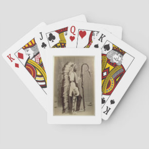 Baralho Retrato de um nativo americano 'de Buffalo Bill