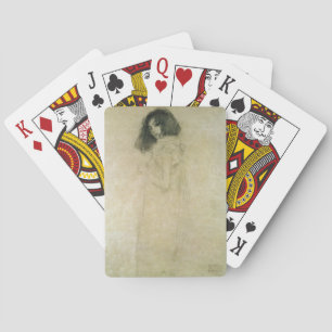 Baralho Retrato de uma jovem mulher, 1896-97