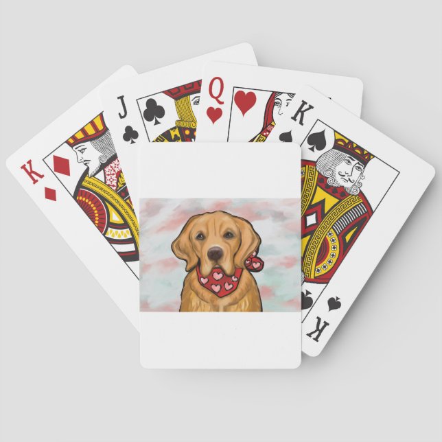 Baralho Retriever Dourado (Verso)