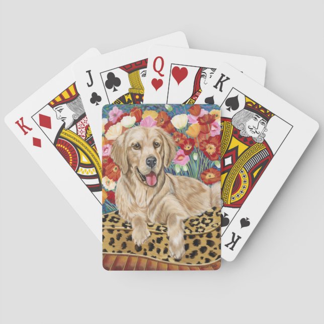 Baralho Retriever ouro Boy (Verso)