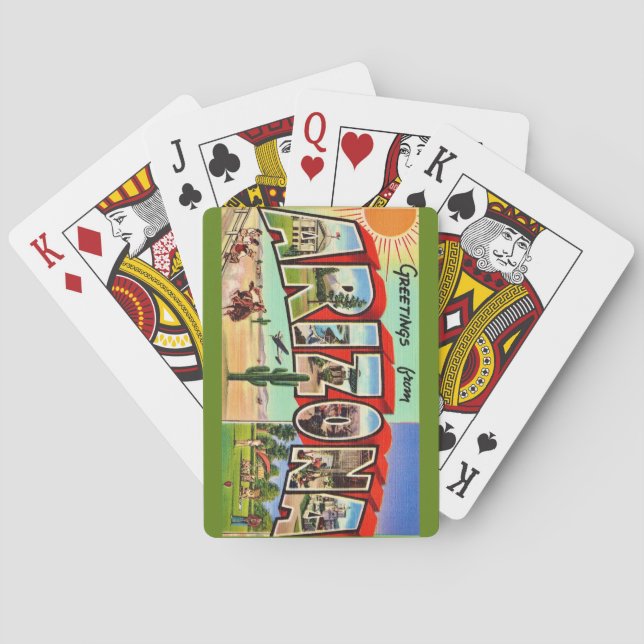 Baralho Retro Arizona Playing Cards (Verso)