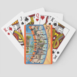 Baralho Retro Delaware Greetings Playing Cards