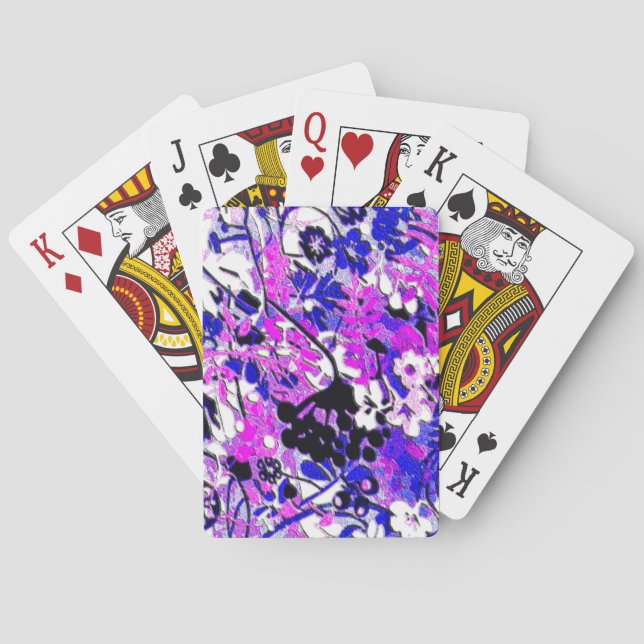 Baralho Retro Floral Wacky (Verso)