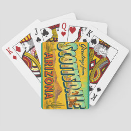 Baralho Retro Scottsdale Arizona Playing Cards
