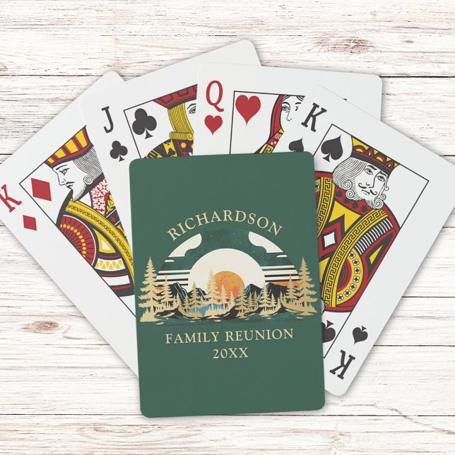 Baralho Reunião Familiar dos Jogos de Campanha Verdes Vint (Criador carregado)