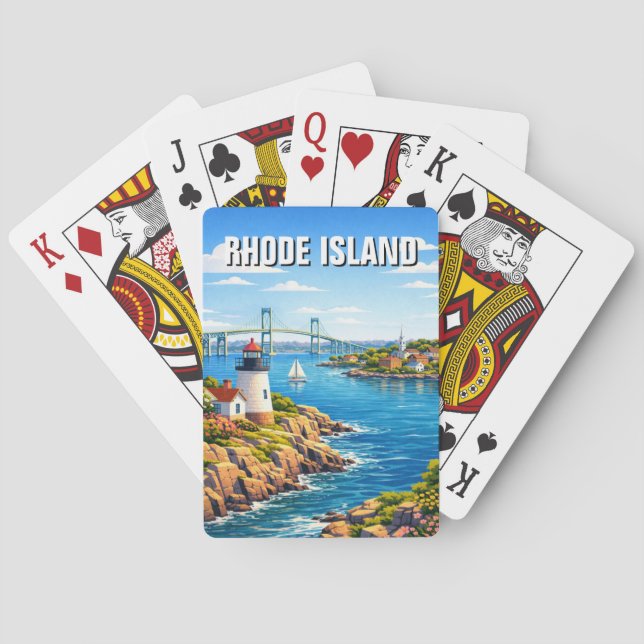 Baralho Rhode Island Travel (Verso)