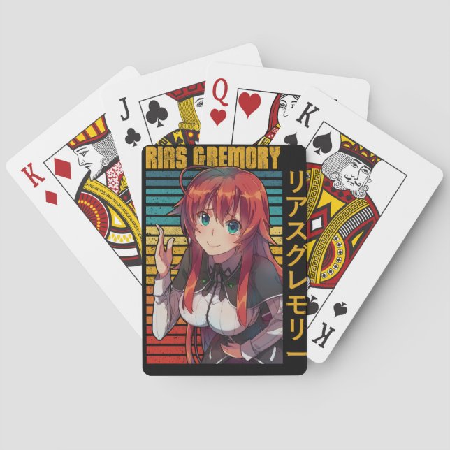 Baralho Rias Gremory  (Verso)