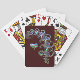 Baralho Ritmo dos Cartões de Brincadeira do Coração