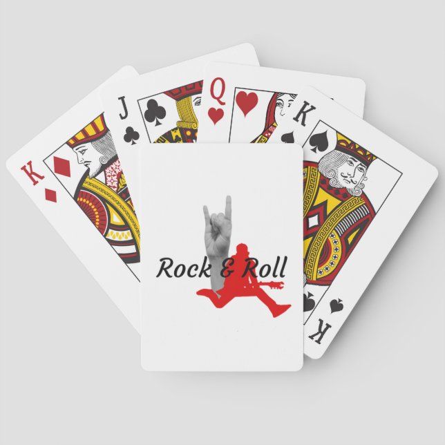 Baralho Rock And Roll (Verso)
