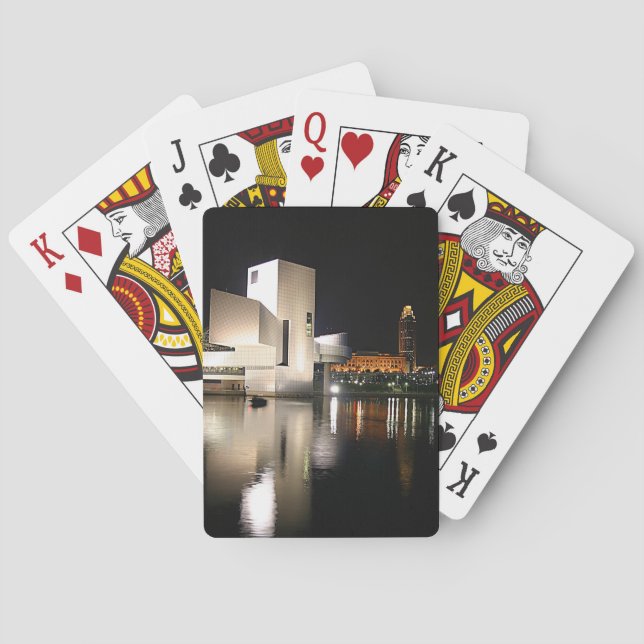 Baralho Rock and Roll Hall of Fame & Museum, Cleveland OH (Verso)