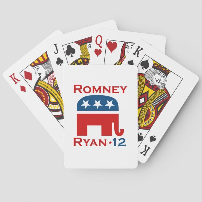 BARALHO ROMNEY RYAN 2012 GOP (Verso)