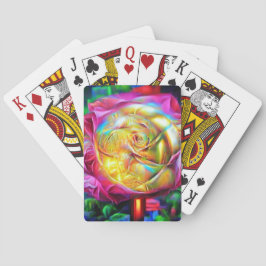 Baralho Rosa do Arco-Íris Psicodélico