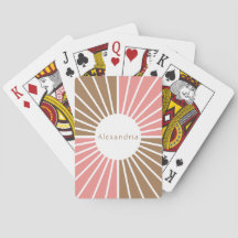 Rosa e Castanho Personalizados