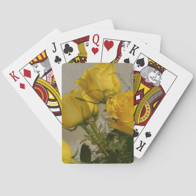Baralho Rosas Amarelas (Verso)