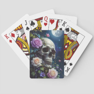 Baralho Rosas enluaradas Caveira