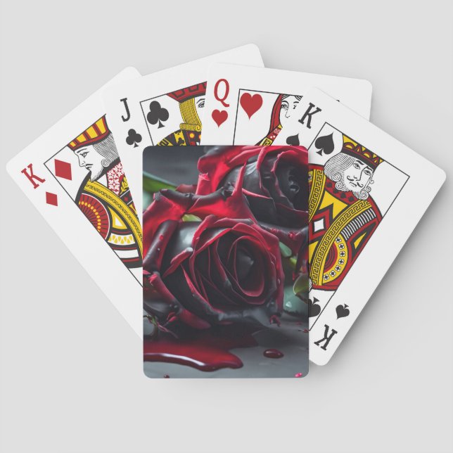 Baralho Rosas góticos (Verso)
