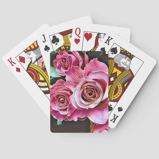 BARALHO ROSAS ROSAS PINK (Verso)
