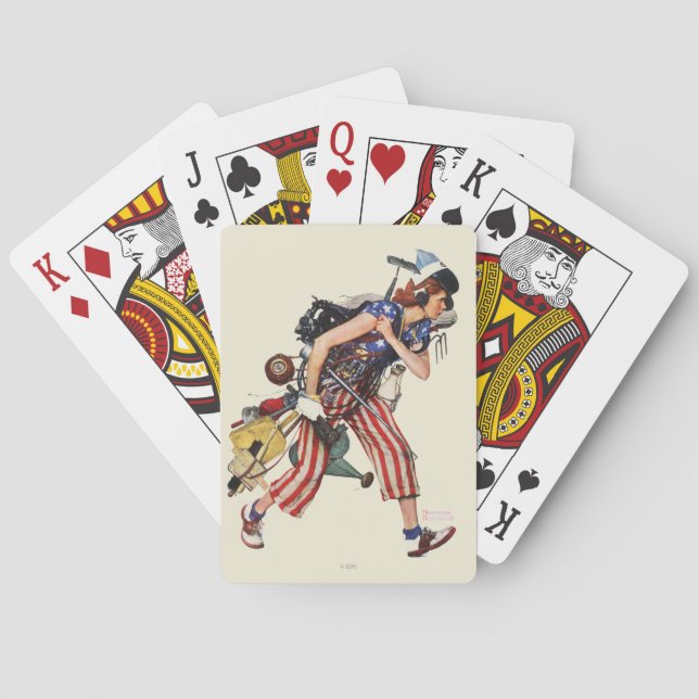 Baralho Rosie para o resgate (Verso)