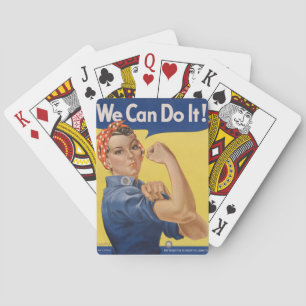 Baralho Rosie the Riveter: Forte Empoderamento feminino