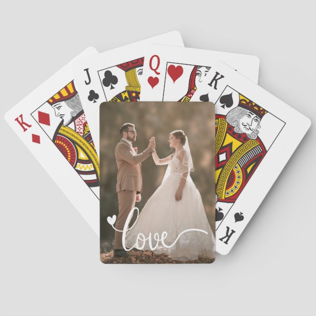 Baralho Roteiro de Amor com Foto Personalizada (Verso)