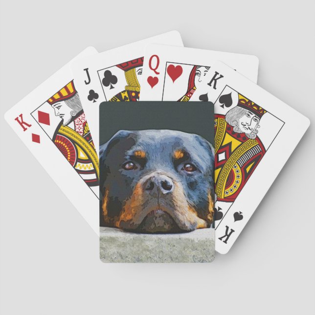 Baralho Rottweiler (Verso)