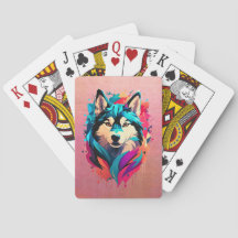 Rouco Colorida Cabeça de Cachorro Roucos Vibrantes