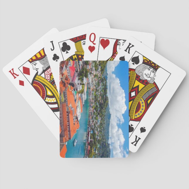 Baralho Rua. Georges, Granada (Verso)