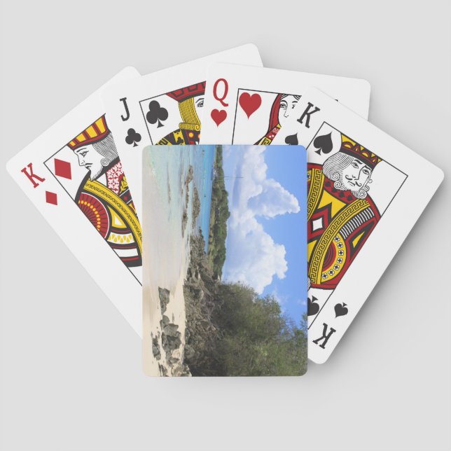 Baralho Rua, John Cove Jogando Cartões (Verso)