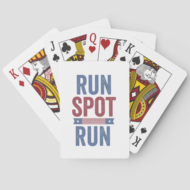 Baralho Run Spot Run Presidente Eleição 2024 (Verso)
