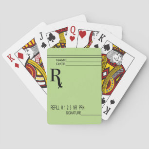 Baralho Rx Prescription Pad - Escreva Sua Própria Receita