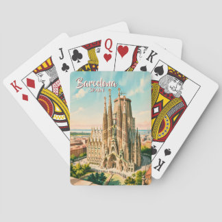 Baralho Sagrada Familia Personalizada Barcelona Viagem Aqu