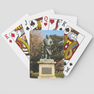 Baralho Saigo Takamori (O Último Samurai) & Estátua de C