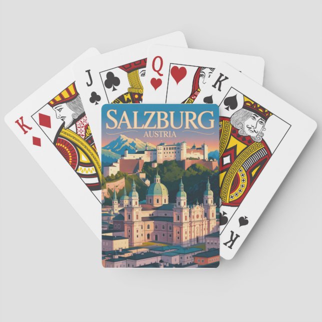 Baralho Salzburg Áustria (Verso)