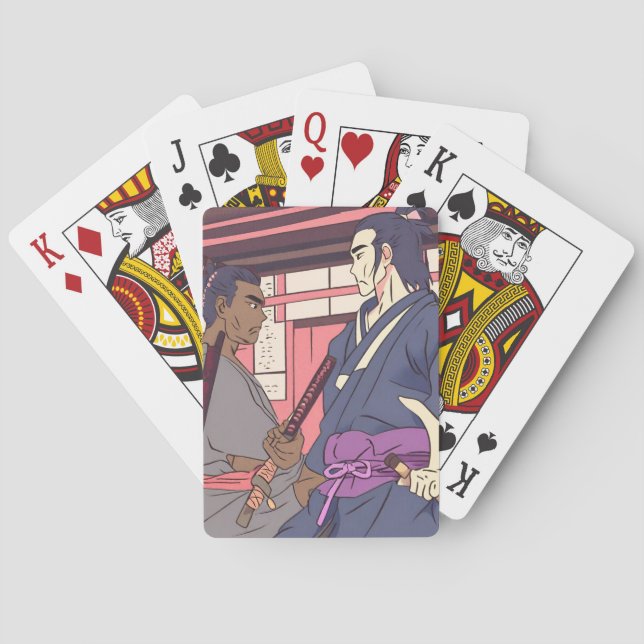 Baralho samurai (Verso)