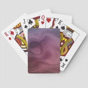 Baralho Sangria Strata   Moody Pink e Purple Luxe Agate