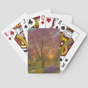 Baralho Sangue de ouro - Pintura de Jardim Sunset