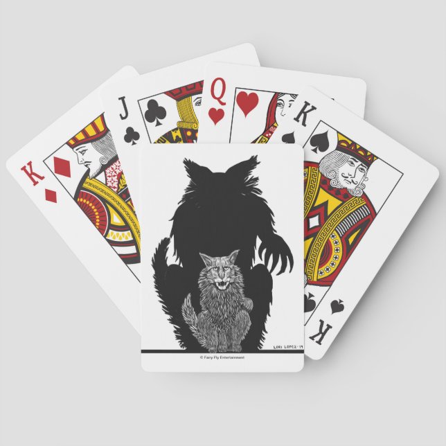 Baralho Sangue Na Lua| Grimalkin (Verso)