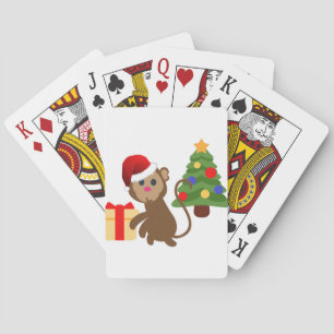 Baralho santa claus monkey emoji