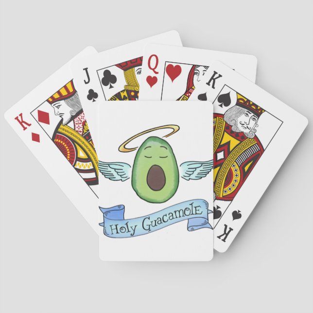 Baralho Santa Guacamole (Verso)