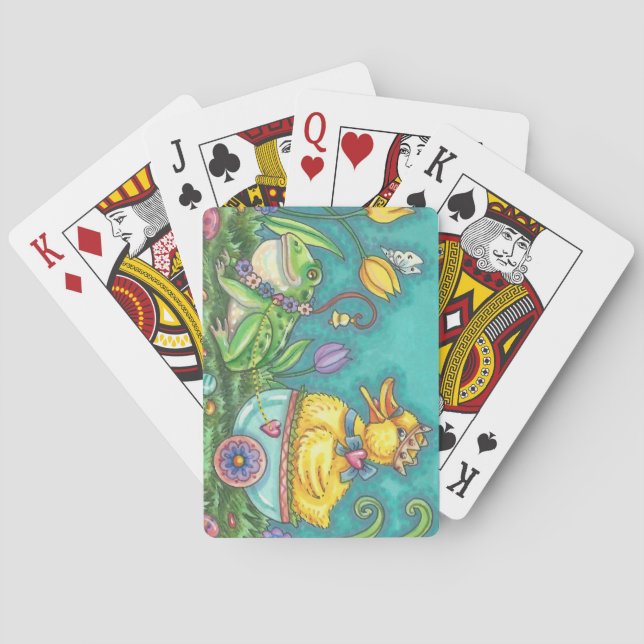 Baralho SAPO & DUCK PRINCE PÁSCOA PLAYCARDS Poker (Verso)
