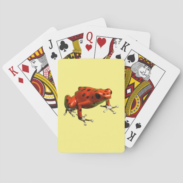 Baralho Sapo Red Poison Dart (Verso)